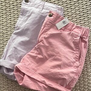 Old Navy Women's Pink and Lavender Bermudas
